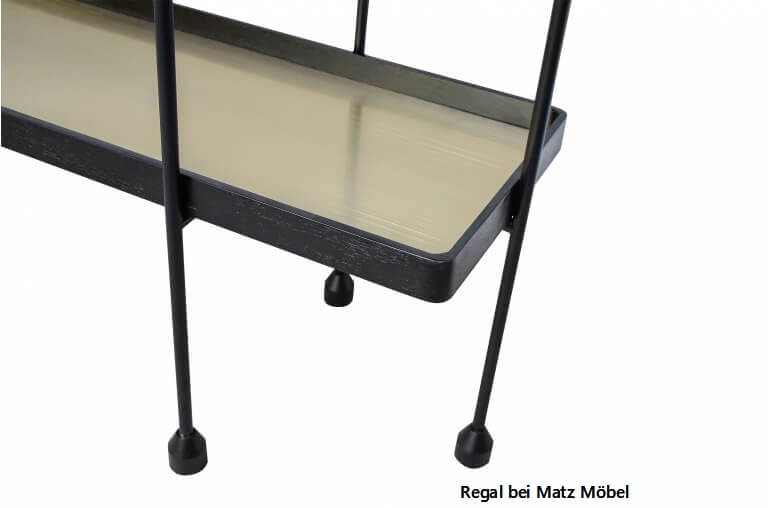 ALINA, Regal Holz Metall 160 cm