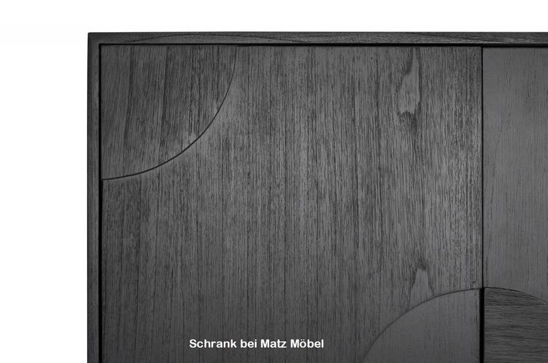 SILKA, Designer Schrank schwarz