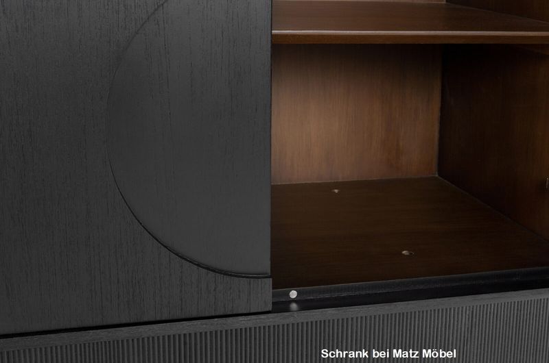 SILKA, Designer Schrank schwarz