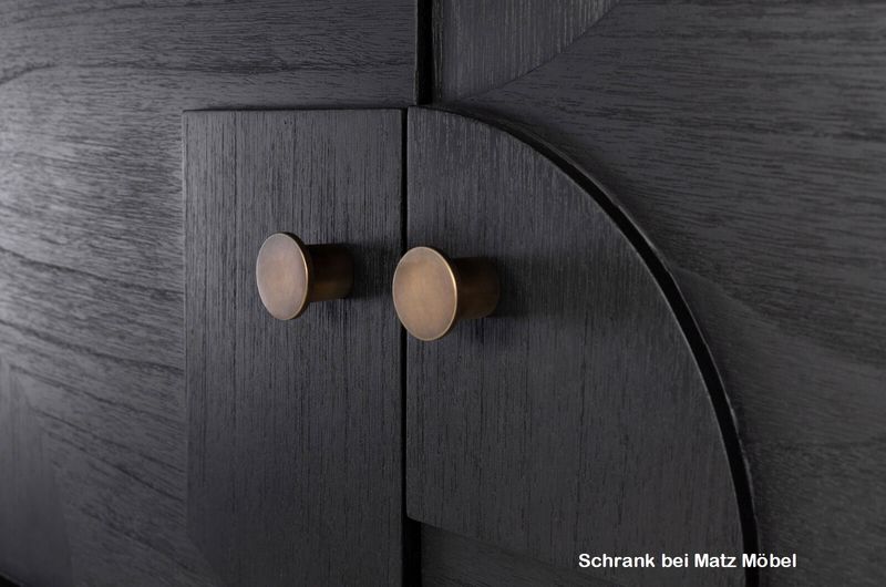 SILKA, Designer Schrank schwarz