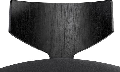 VIOLA, schwarzer Designer Sessel