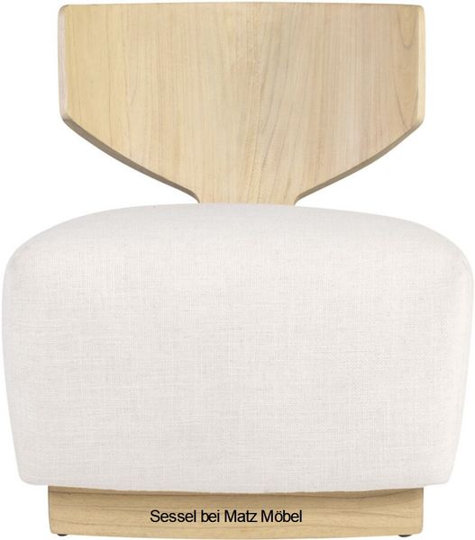 VIOLA, weißer Designer Sessel