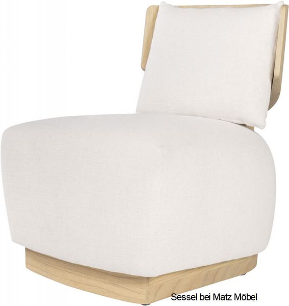 VIOLA, weißer Designer Sessel