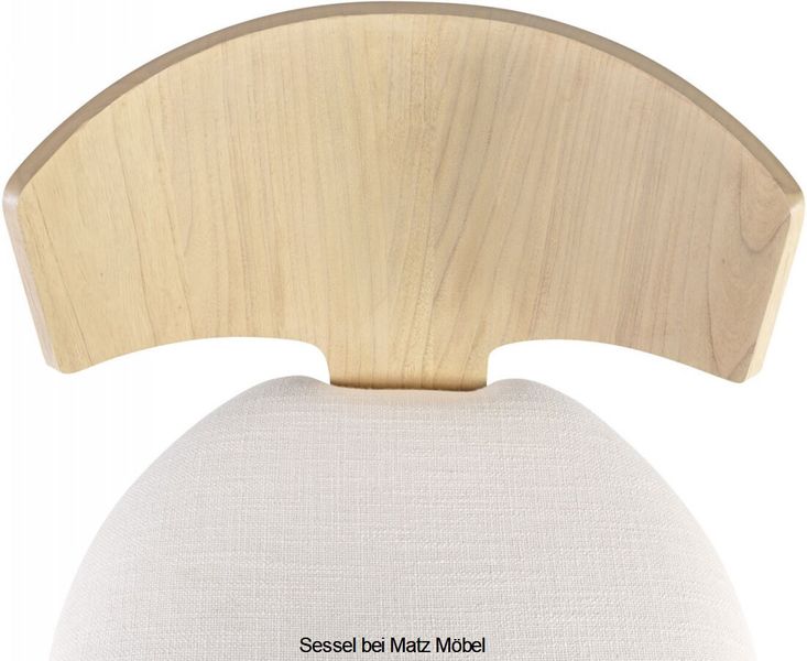 VIOLA, weißer Designer Sessel