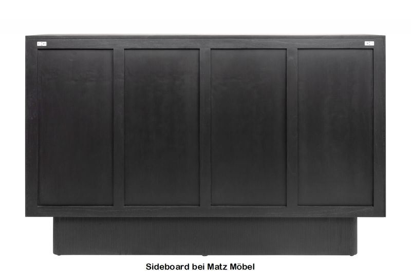 SILKA, Designer Sideboard schwarz