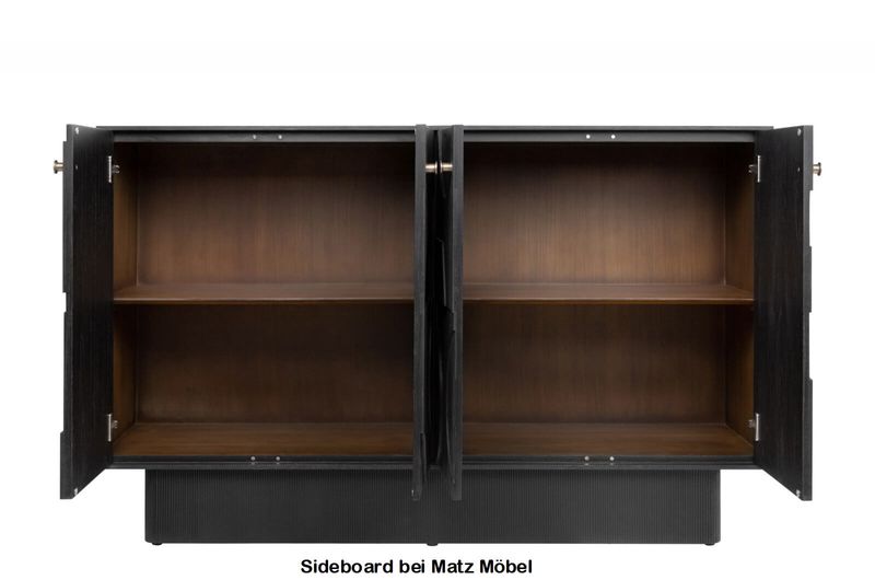 SILKA, Designer Sideboard schwarz