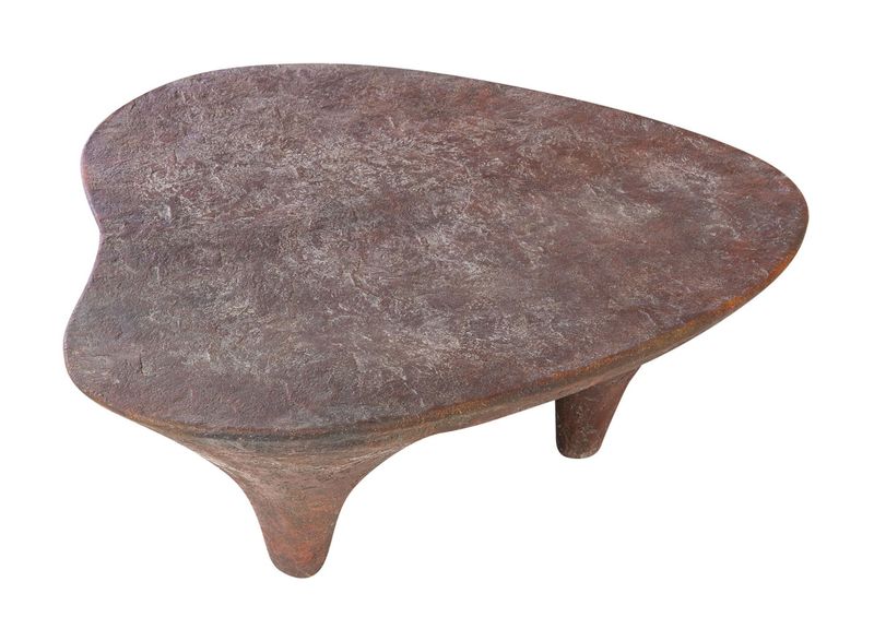 DIA, Designer Couchtisch braun kupfer, Wohnzimmertisch
