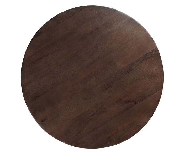 ISMA, Esstisch rund 130 cm Holz mit Mittelsäule