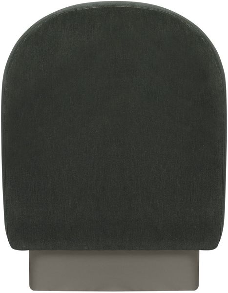 Gabie, Designer Sessel, Loungesessel grün Samt