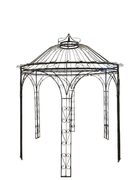 Romantischer Garten-Pavillon aus Eisen 260*260*H 300 cm