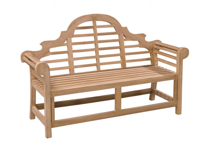 Gartenbank ENY 2 Sitzer Holz Länge 150 cm im Landhausstil