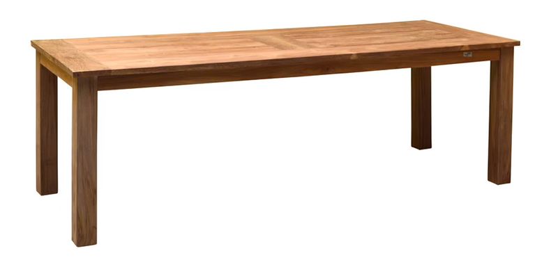 ROY, Gartentisch 140*80 cm natur Massivholz Landhausstil