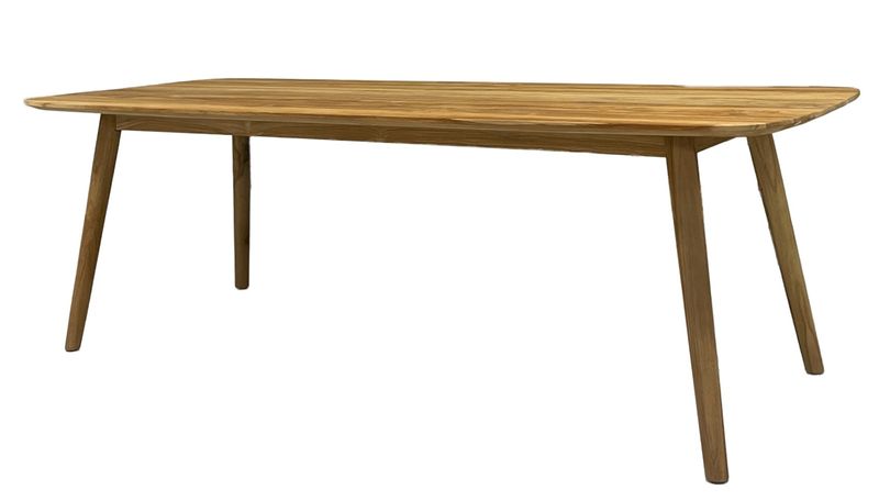 ANO, Gartentisch L 240 cm Massivholz Teak