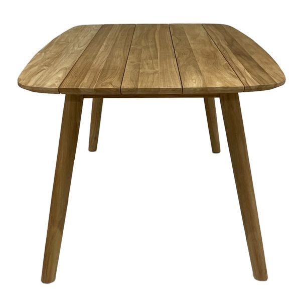 ANO, Gartentisch L 240 cm Massivholz Teak