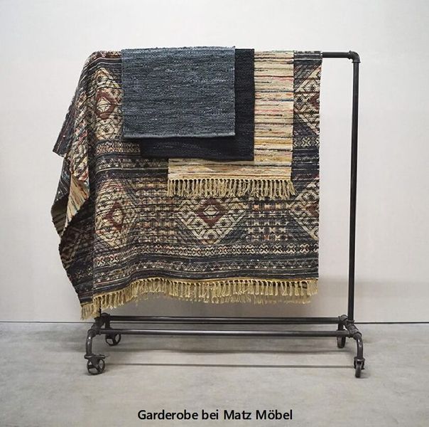ESRA, Metall Garderobe, Kleiderständer 2 Größen Industriedesign