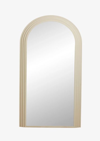 ARNO, Spiegel beige Metall 203 cm, großer Spiegel