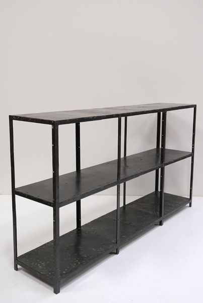 TONI, Industriedesign Regal 180 cm Upcycling Metall