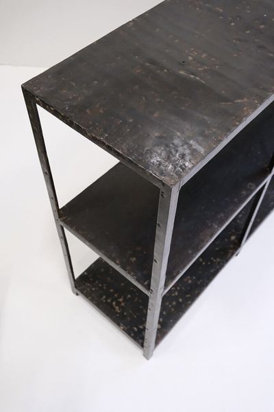 TONI, Industriedesign Regal 180 cm Upcycling Metall