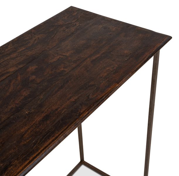 Konsolentisch TENA black wash 150 cm Industriedesign