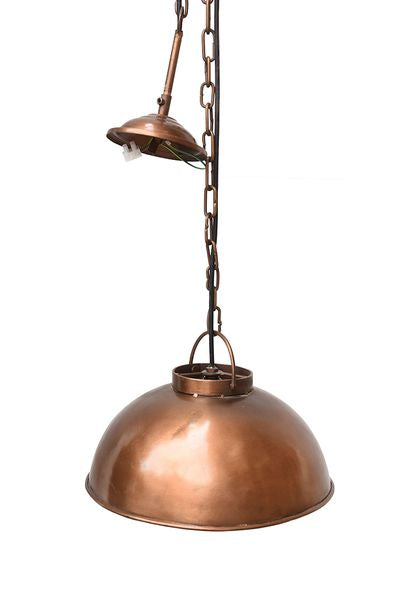 Deckenlampe ORA Kupfer rund D 30 cm Industriedesign