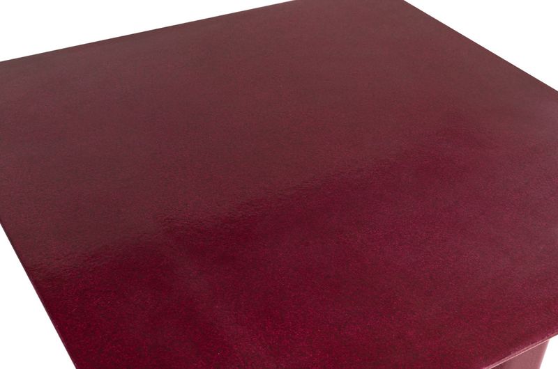 ISMA, Designer Couchtisch rot quadratisch, Designermöbel