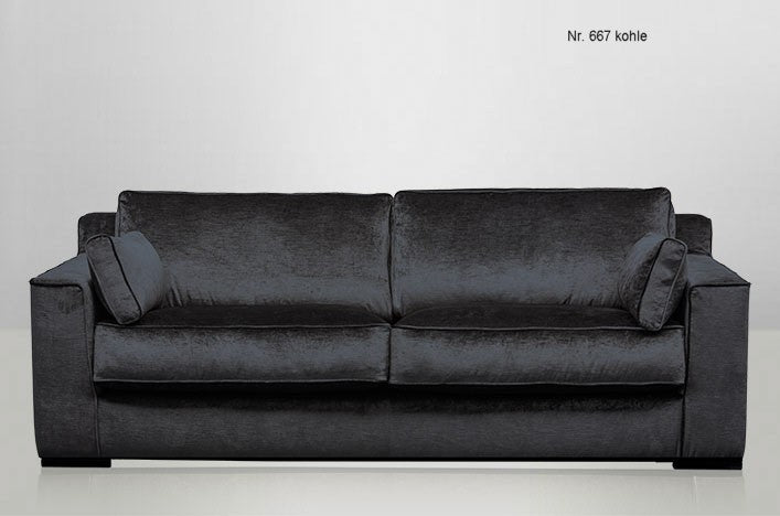 JOSUA, Designer Sofa Samt 3 Sitzer