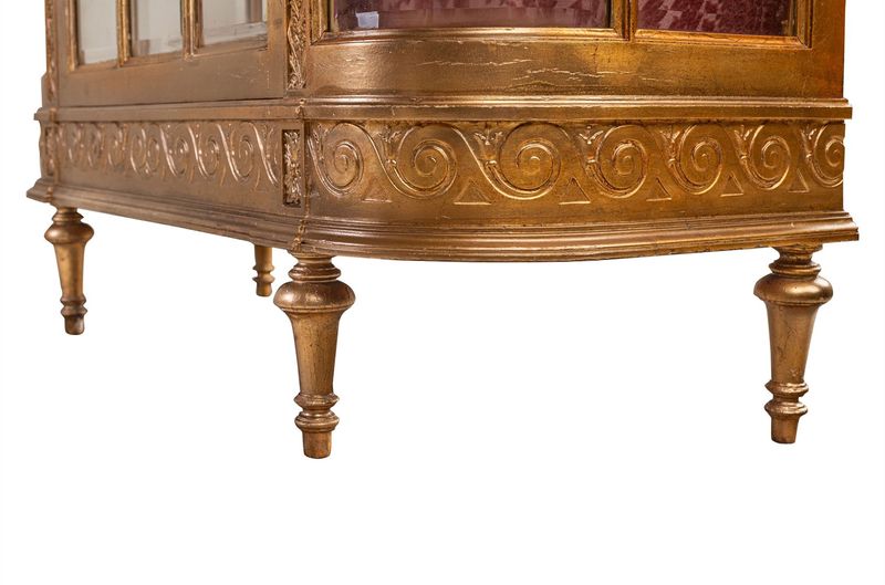 03, Vitrine Gold Louis XVI aus Frankreich