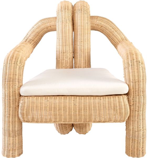 PEPP, Stylischer Designer Sessel aus Rattan