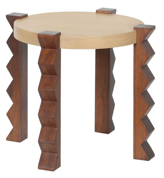 Matz Möbel Designer Beistelltisch ZETA rund D 60 cm