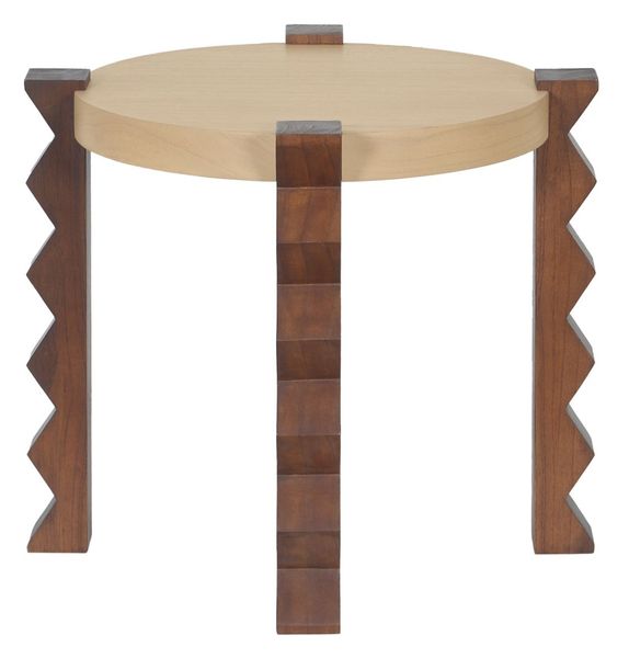 Matz Möbel Designer Beistelltisch ZETA rund D 60 cm