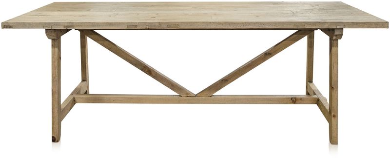 Matz Möbel Altholz Esstisch MINE in 3 Größen Holz hell, Landhausstil