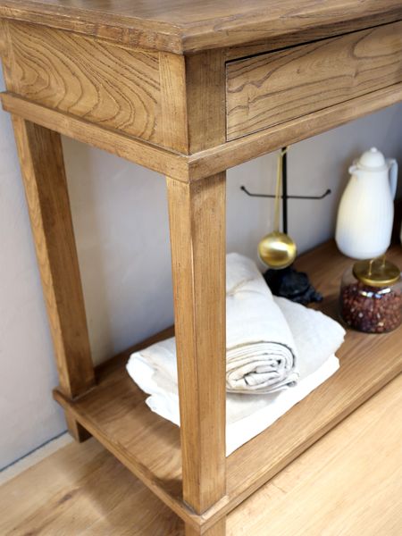 Matz Möbel Konsolentisch JACKY 158 cm lang Landhausstil
