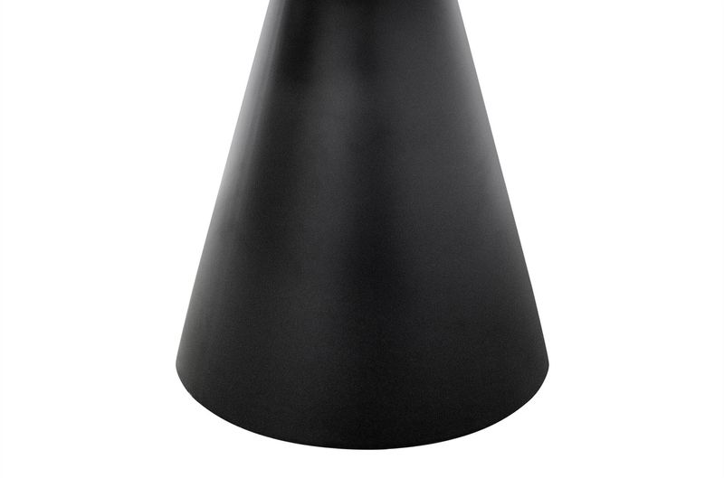 CONE, Marmor Esstisch weiß rund 150 cm, Mittelsäule