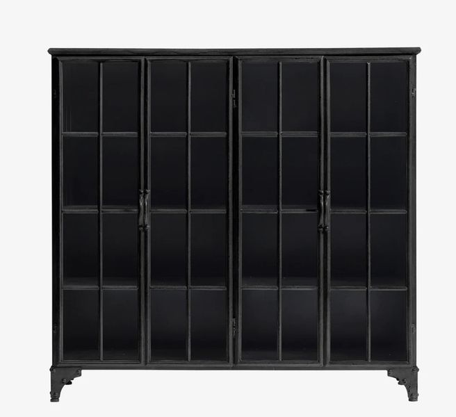 Matz Möbel Metall Vitrine ZENA
