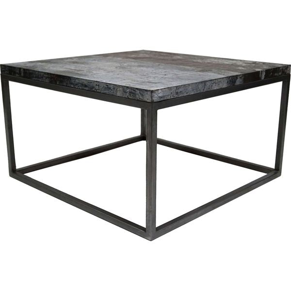 Matz-Möbel Couchtisch FRED quadratisch Metall 70*70 cm Industriedesign