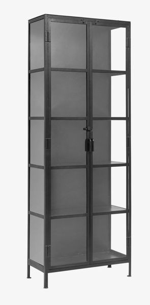Vitrine H 214 cm Metall Industriedesign