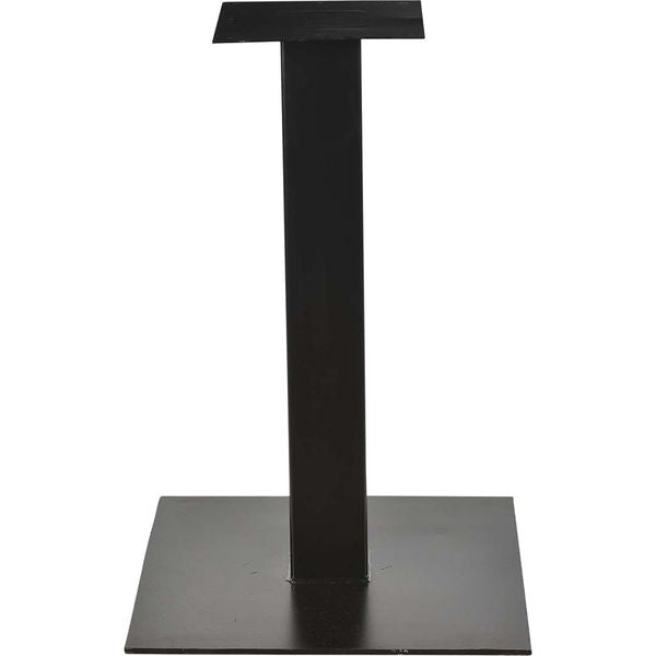 KAI, Metall Tischbein quadratisch schwarz, Bistrotisch
