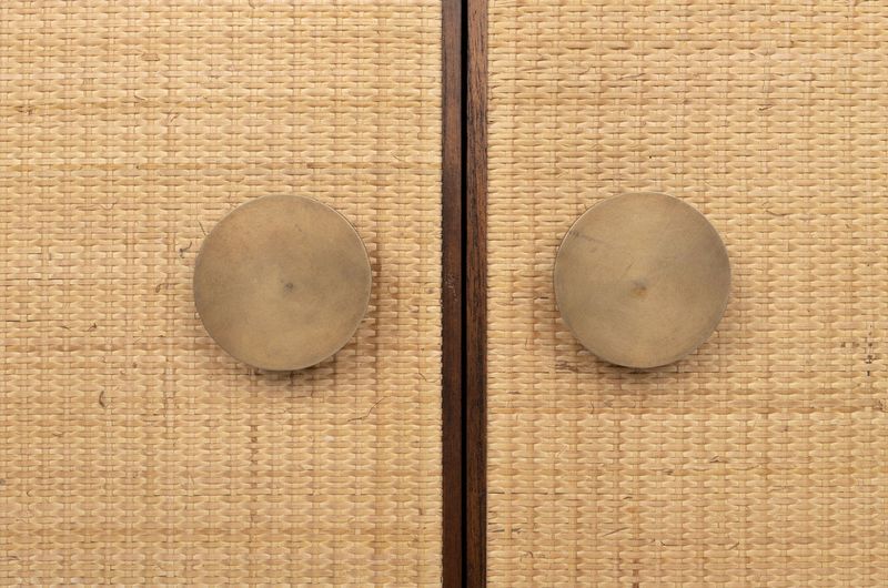 NADA, Schrank Rattan & Holz