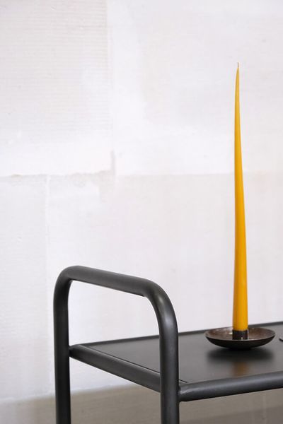 Matz Möbel - Niedriges Metall Regal LOUI auf Rädern H 106 cm
