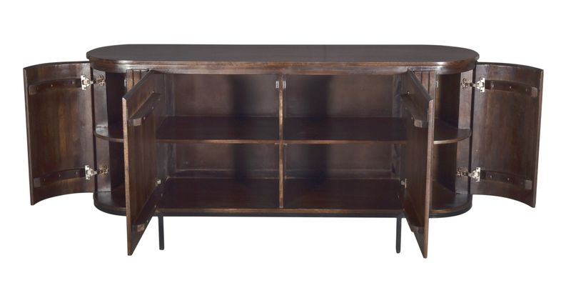 NORA, Designer Sideboard oval 170 cm, Designermöbel