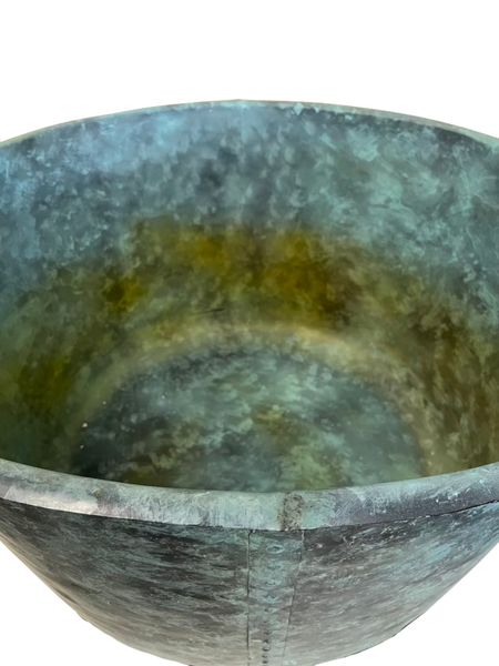 Nr. 3, Pflanzkübel Metall D 102 x H 52 cm vintage Landhausstil