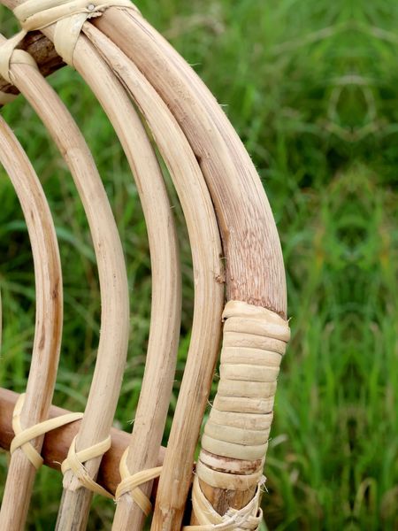 HELLA, Garten Liegestuhl mit Beistelltisch Rattan