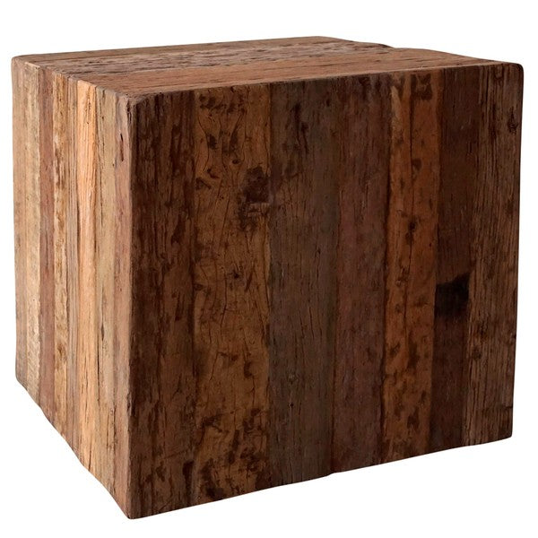 CISCO, Altholz Couchtisch quadratisch, Würfel