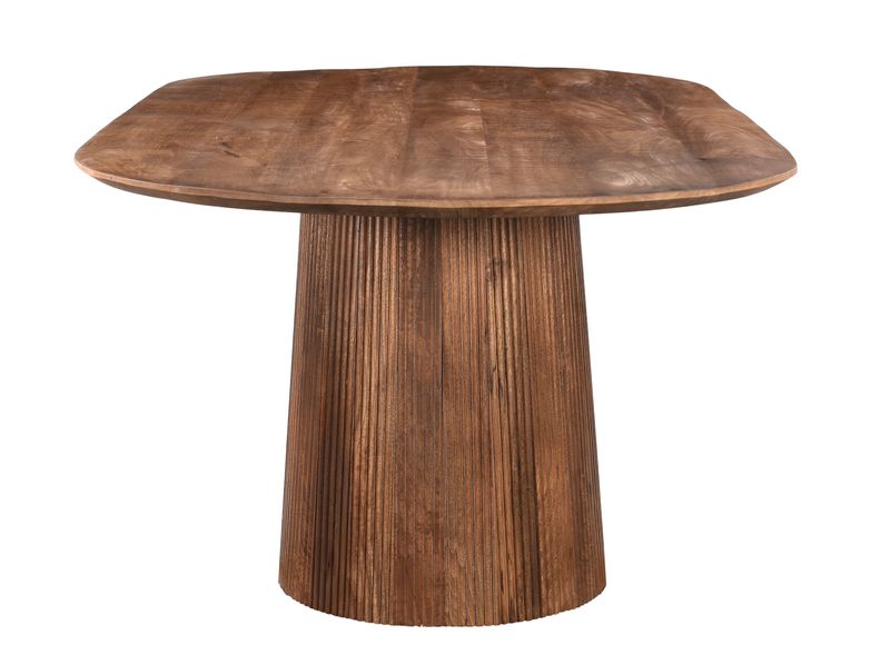 SALVA, Ovaler Esstisch natur Holz