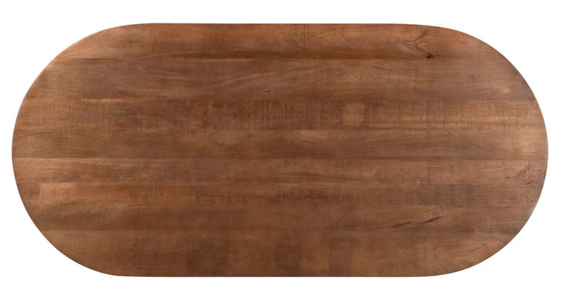 SALVA, Ovaler Esstisch natur Holz