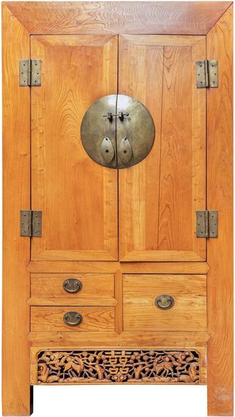 01-Schrank Unikat, alter Kleiderschrank Holz