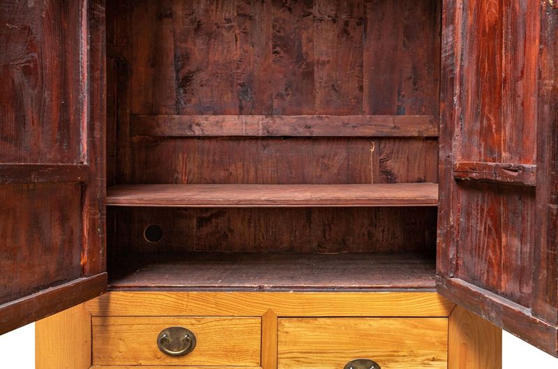 01-Schrank Unikat, alter Kleiderschrank Holz
