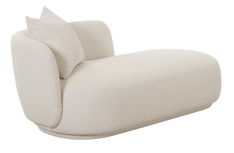 KONO, Polsterliege, Tagesbett beige-natur Stoff