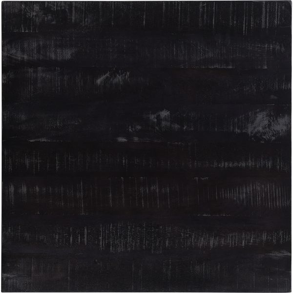 CLEO-Tischplatte 70*70*3 cm quadratisch schwarz Holz