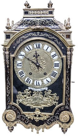 50, Antike Tischuhr Boulle